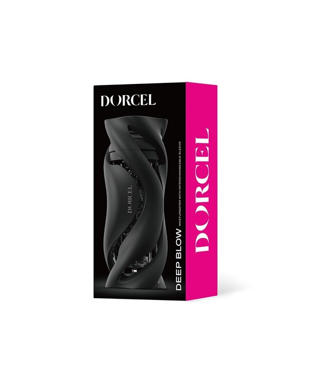 Rimba Dorcel - Deep Blow - Masturbator met Sleeve - Zwart