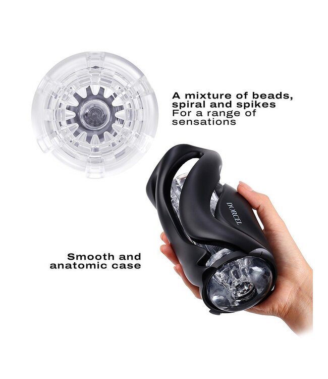 Rimba Dorcel - Deep Blow - Masturbator met Sleeve - Zwart