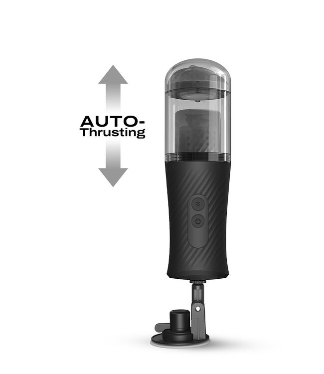 Rimba Dorcel - Thrust Blow - Automatische Stotende Masturbator - Zwart