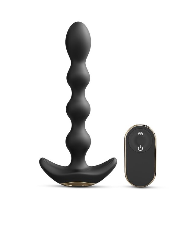 Rimba Dorcel - Flexi Balls - Anale Vibrator met Afstandsbediening - Zwart