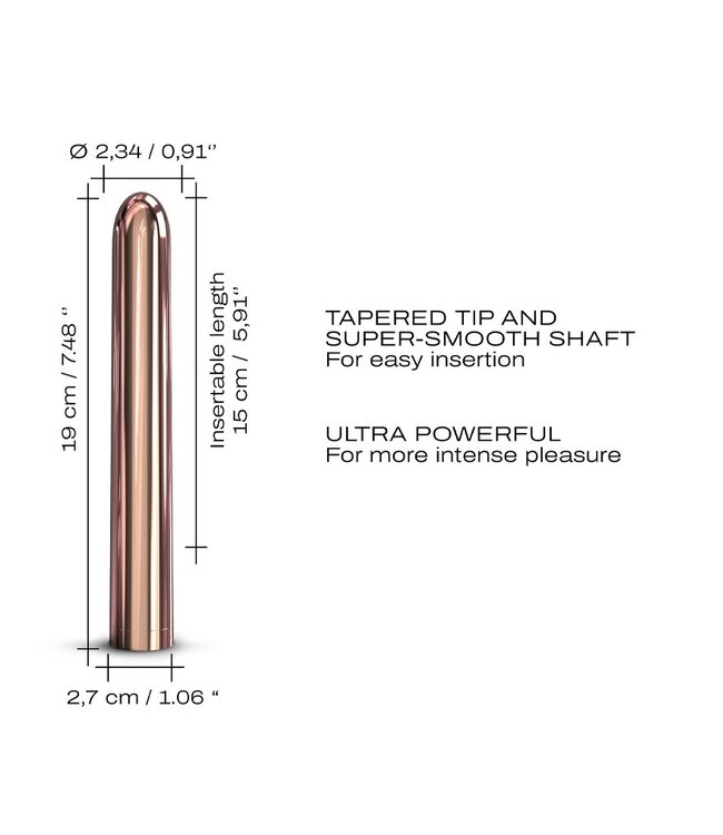 Rimba Dorcel - Pink Lady 2.0 - Bullet Vibrator - Rose