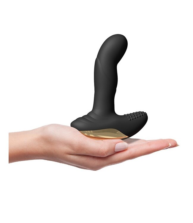 Rimba Dorcel - P-Finger - Remote Control Vibrator - Zwart 6072431