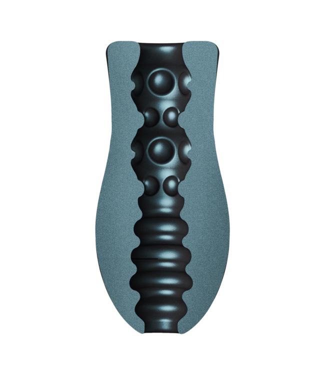 Rimba Dorcel - Sili-Cup - Dual Sensation Masturbator - Blauw Metallic