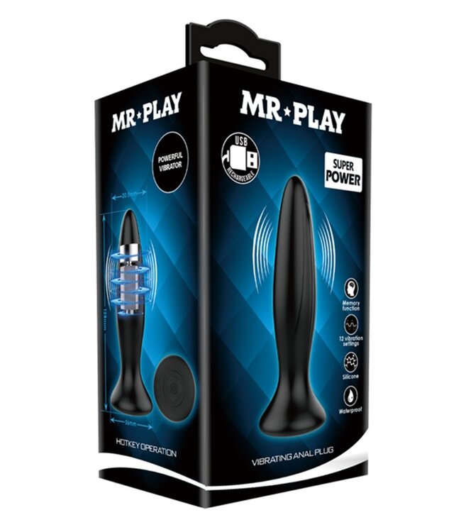 Rimba Mr. Play - Vibrerende Anaal Plug