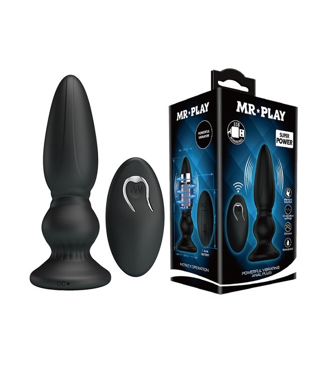 Rimba Mr. Play - Vibrerende Anaal Plug