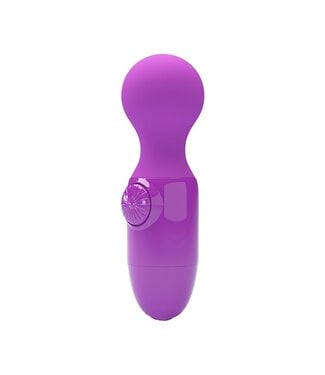 Rimba Pretty Love - Mini Stick - Mini Wand Vibrator - Paars