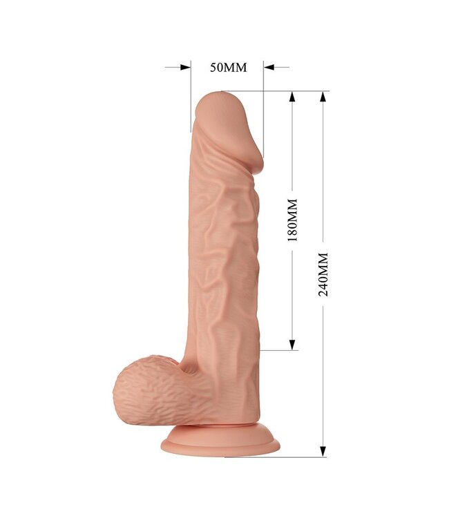 Rimba Pretty Love - Buraq - Realistische Dildo 24 cm - Nude