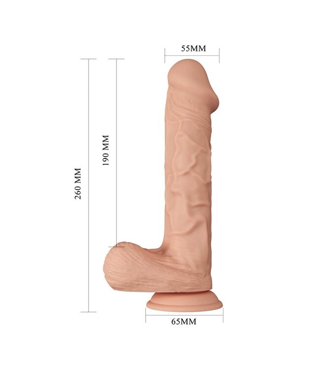Rimba Pretty Love - Bergrisi - Realistische Dildo 26 cm - Nude