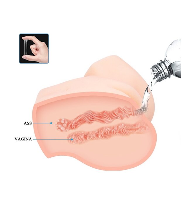 Rimba Crazy Bull - Veronica - Vibrerende Vagina & Ass Masturbator