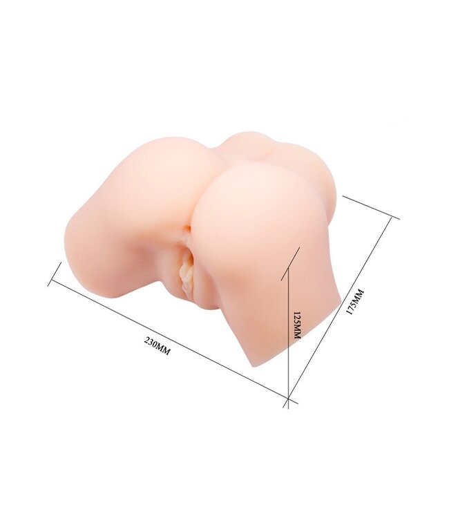 Rimba Crazy Bull - Samantha - Vibrerende Vagina & Ass Masturbator