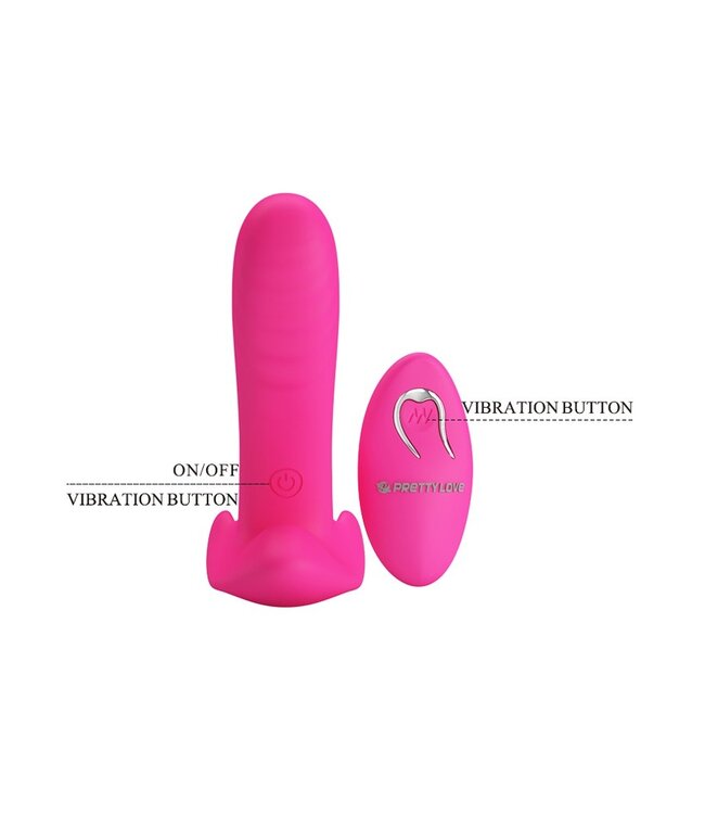Rimba Pretty Love - Massager met afstandsbediening - Roze