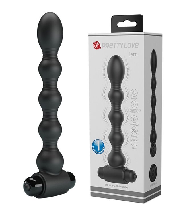 Rimba Pretty Love - Lynn - Vibrerende Anaalplug - Zwart
