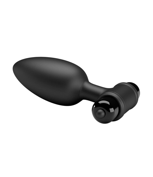 Rimba Pretty Love - Vibra Buttplug II - Vibrerende Buttplug - Zwart