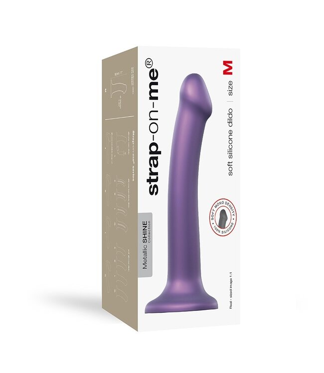 Rimba Strap-on-Me Mono Density Dildo Purple Metallic M