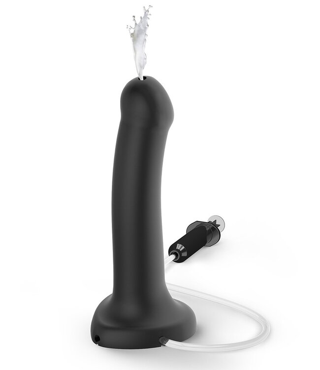 Rimba Strap-On-Me - Squirting Cum Dildo Maat L - Zwart