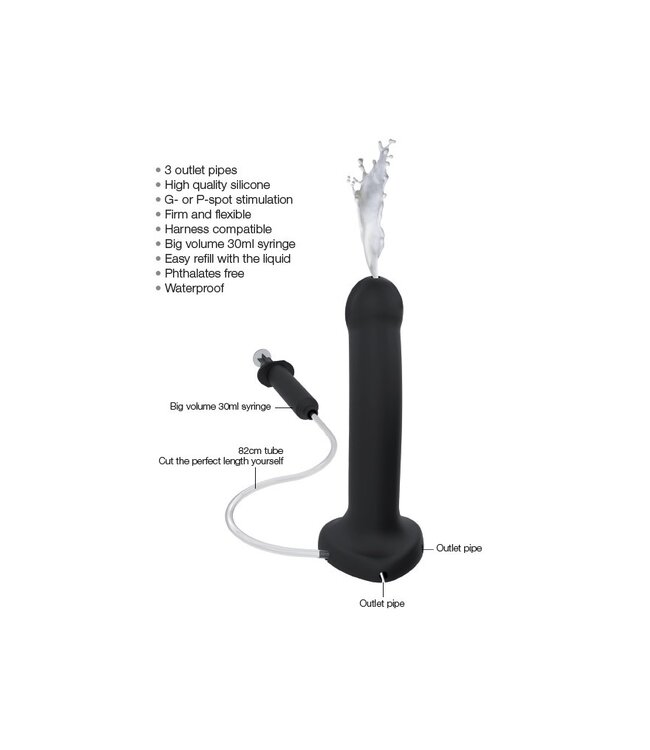 Rimba Strap-On-Me - Squirting Cum Dildo Maat L - Nude