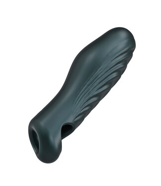 Rimba MANWAN - Ryzer - Penis Extender en Zachte Masturbatie Sleeve - Dennengrijs