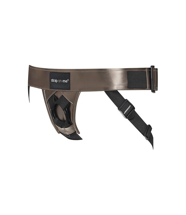 Rimba Strap-On-Me - Harnas Curious - Strap-On Harnas One Size - Brons
