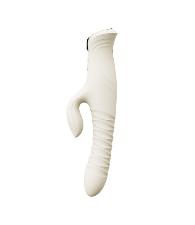 Rimba ZALO- Mose 2 - Rabbit Thrusting Vibrator - Ivoor Wit