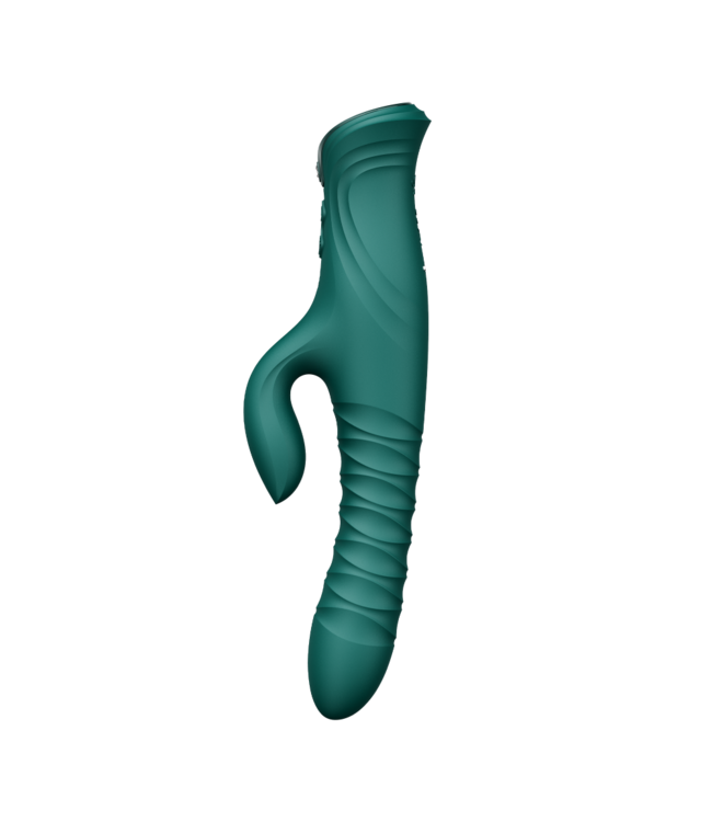 Rimba ZALO MOSE 2 – Rabbit Thrusting Vibrator – Groen