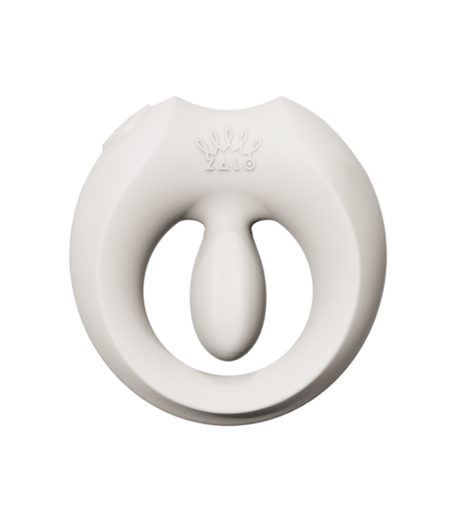 Rimba ZALO- Apis - Vibrerende Ring voor Koppels, App Bediend - Ivoor Wit