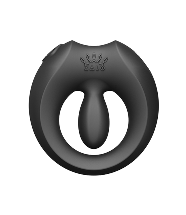 Rimba ZALO - Apis - Vibrerende koppelring, App Controlled - Obsidian Zwart