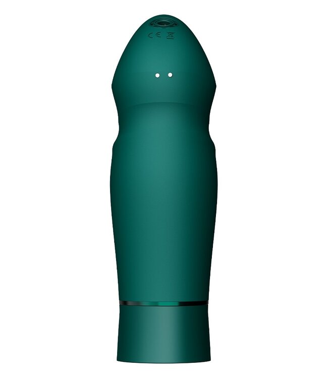Rimba ZALO - Sesh - Verwarmende Vibrator met Afstandsbediening - Groen