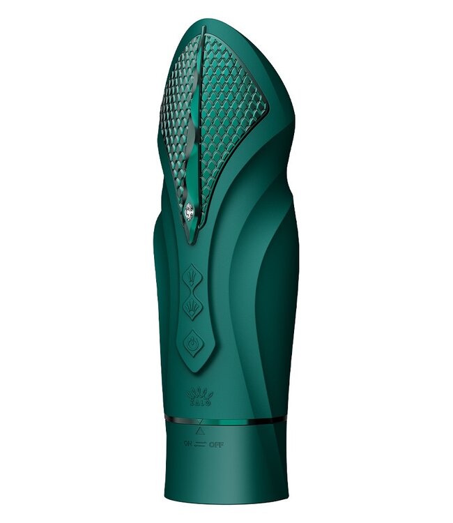 Rimba ZALO - Sesh - Verwarmende Vibrator met Afstandsbediening - Groen