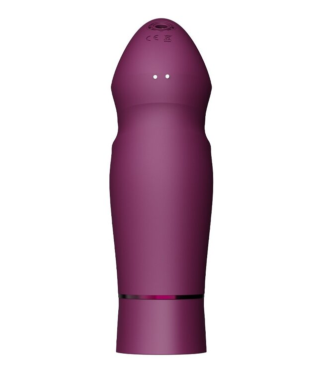 Rimba ZALO - Sesh - Verwarmende Vibrator met Afstandsbediening - Paars