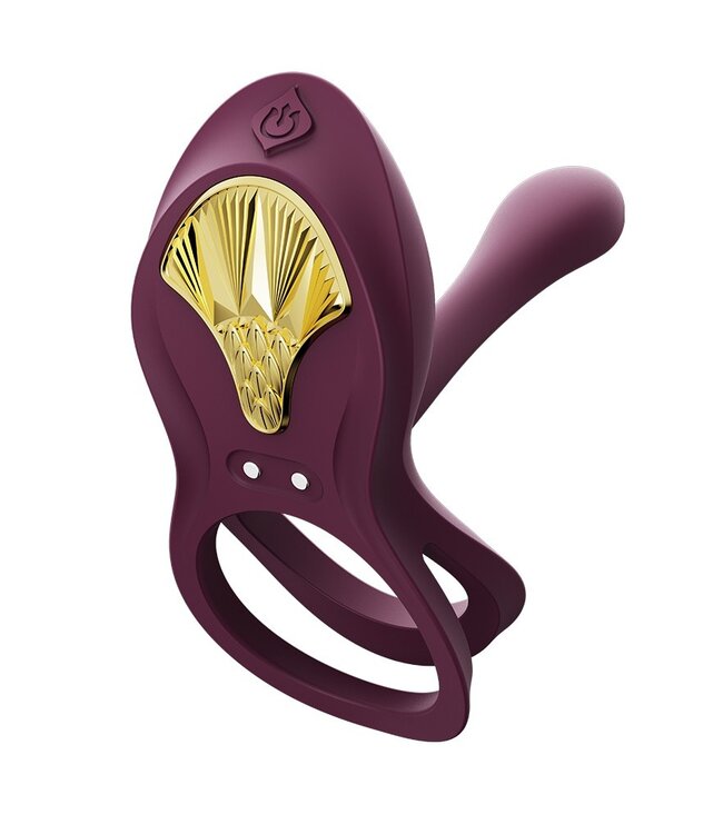 Rimba ZALO - Bayek - Cockring Vibrator (met afstandsbediening) - Paars