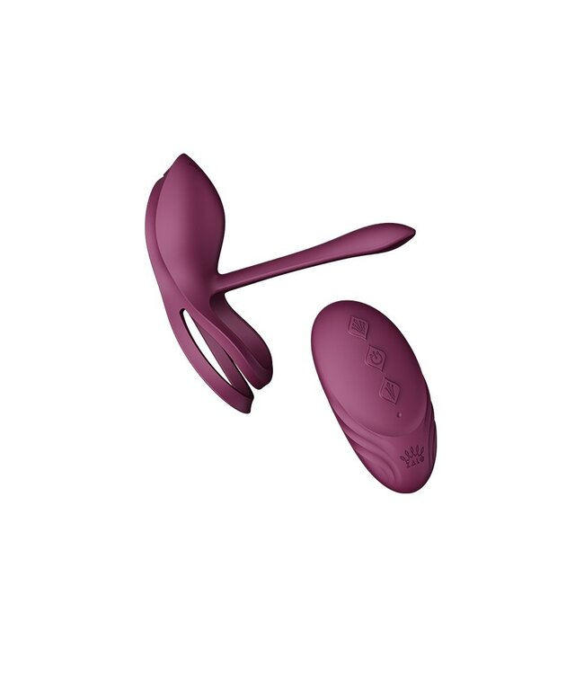 Rimba ZALO - Bayek - Cockring Vibrator (met afstandsbediening) - Paars