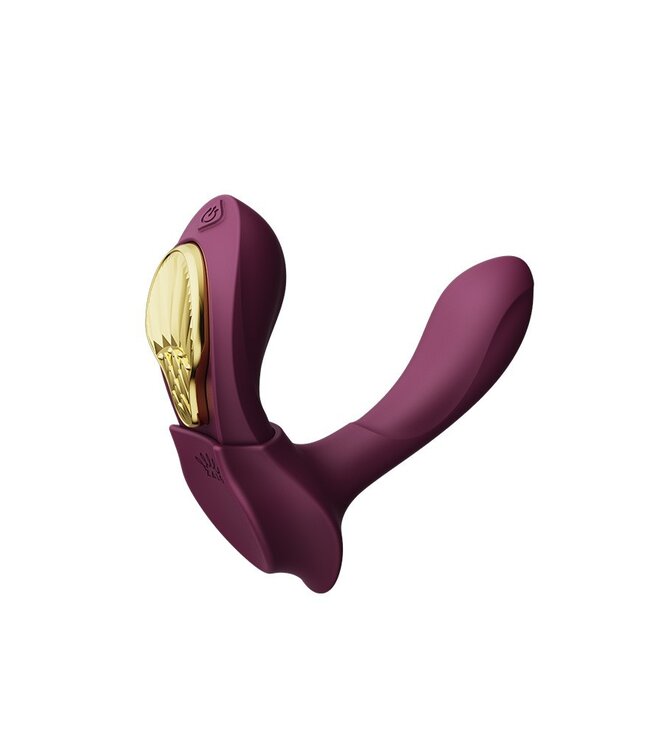 Rimba ZALO - Aya - Draagbare Vibrator met Afstandsbediening - Paars