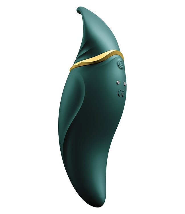 Rimba ZALO Hero Jewel Green - Clitoral PulseWave Massager