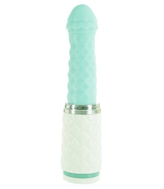 Rimba Pillow Talk - Feisty - Thrusting Vibrator - Mint