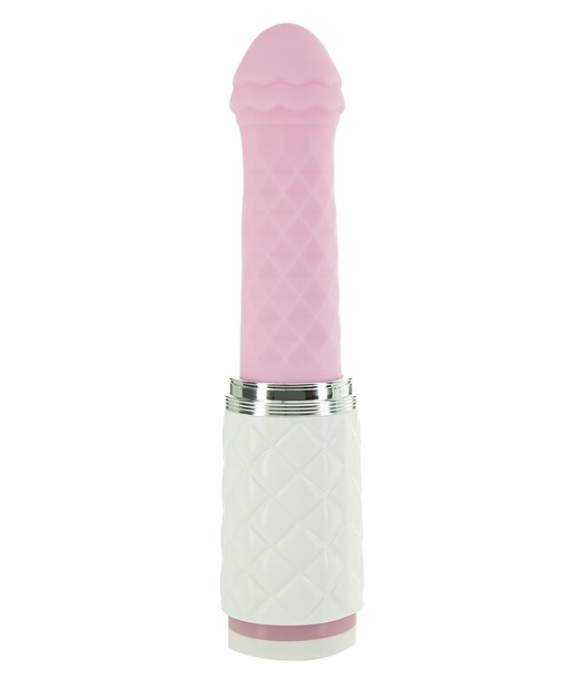 Rimba Pillow Talk - Feisty - Thrusting Vibrator - Roze