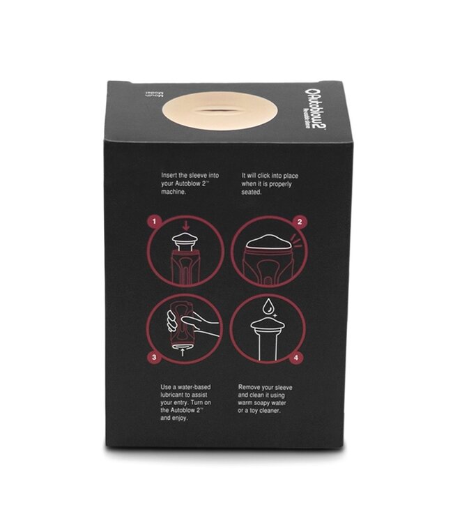 Rimba Autoblow 2+ Replacement Mouth Sleeve Size B