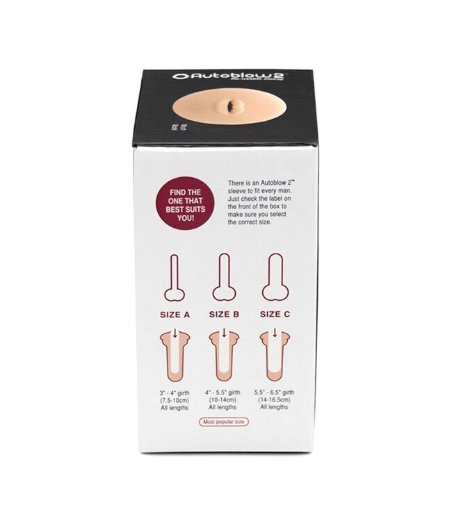 Rimba Autoblow 2+ Replacement Mouth Sleeve Size B