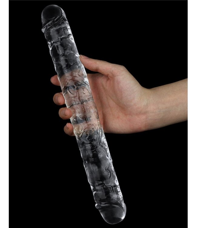 Rimba LoveToy - Flawless Clear Double Dildo 30 cm