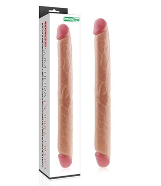 Rimba LoveToy - King Size Slim Ultra Double Dildo 45 cm - Nude