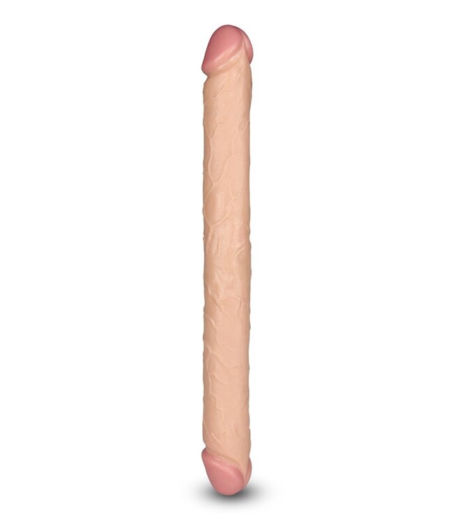 Rimba LoveToy - King Size Slim Ultra Double Dildo 45 cm - Nude