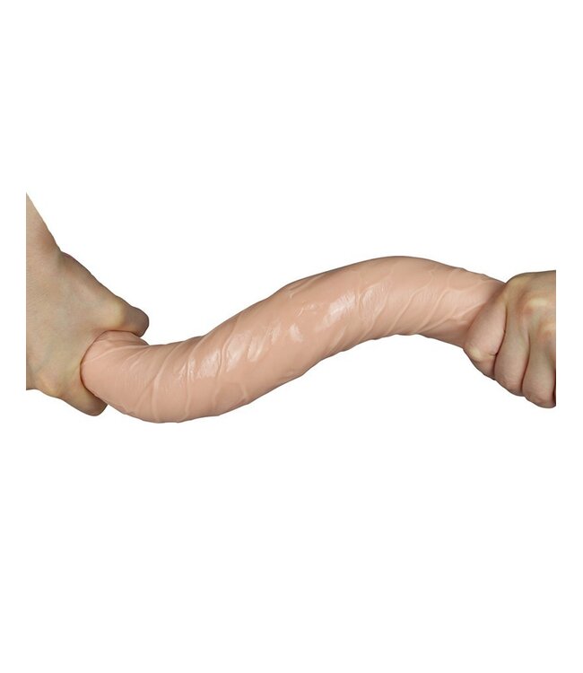 Rimba LoveToy - King Size Slim Ultra Double Dildo 45 cm - Nude