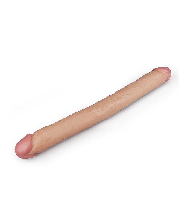 Rimba LoveToy - King Size Slim Ultra Double Dildo 45 cm - Nude