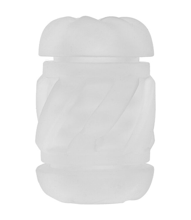 Rimba Leten - Sleeve voor SM500 Super Thrusting Masturbator met Telefoonhouder - Transparant