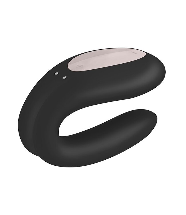 Rimba Satisfyer Double Joy Black  / incl. Bluetooth and App