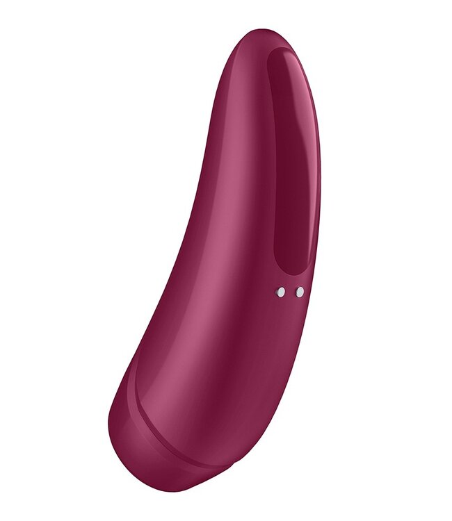 Rimba Satisfyer Curvy 1+ Rose Red / incl. Bluetooth and App