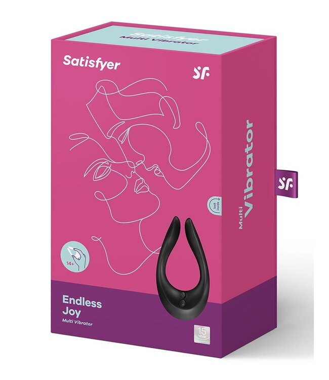 Rimba Satisfyer Partner Endless Joy Black | Multifun 2