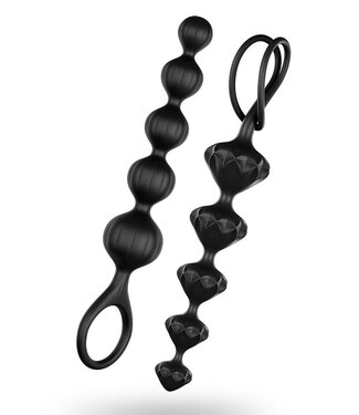 Rimba Satisfyer Love Beads Black (set of 2)