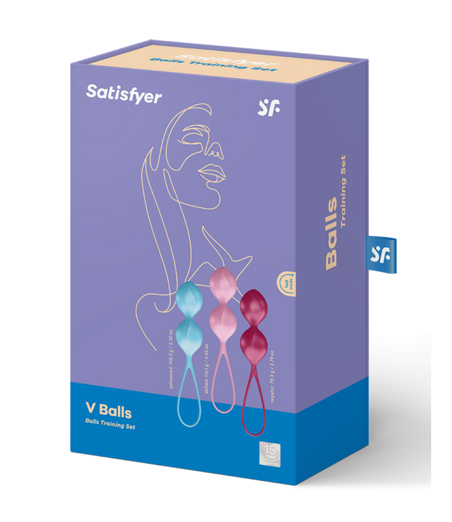 Rimba Satisfyer V Balls (set of 3)
