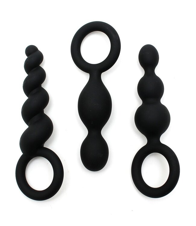 Rimba Satisfyer Booty Call Black (set of 3)