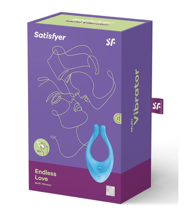Rimba Satisfyer Partner Endless Love Light Blue | Multifun 1